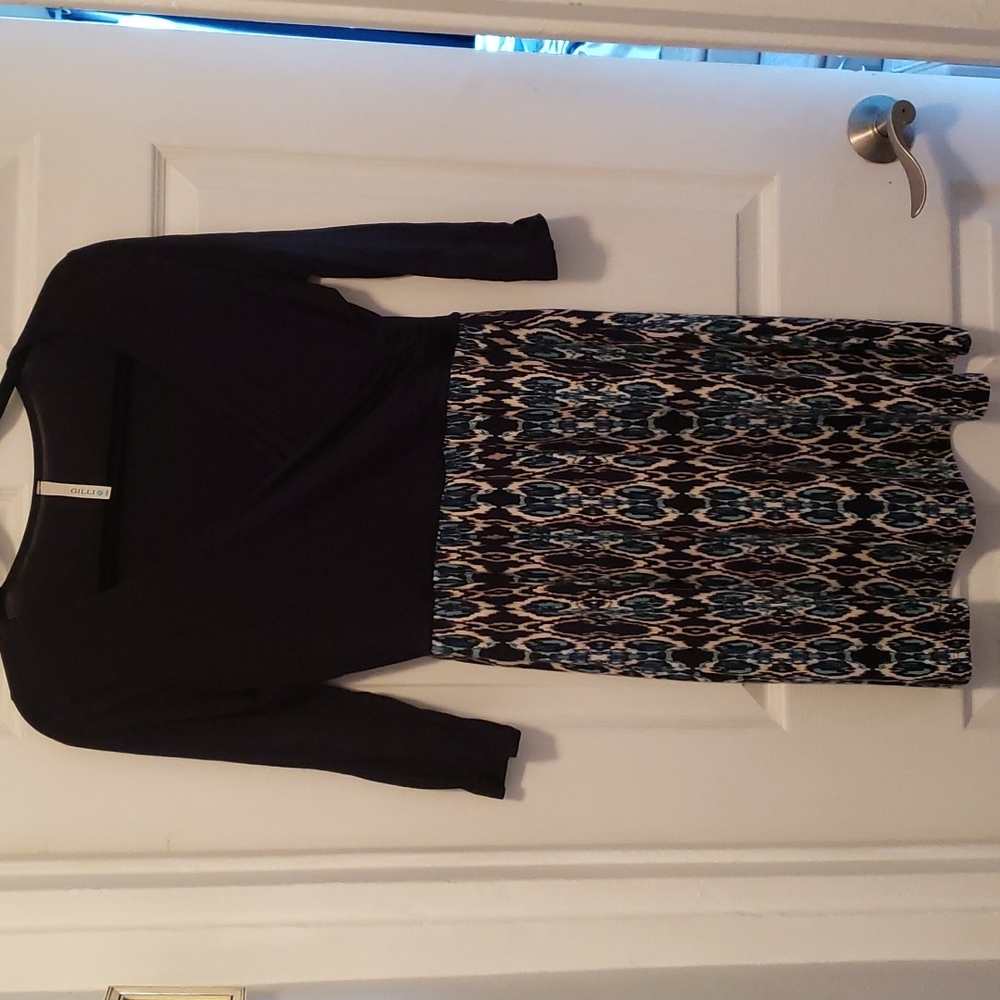 Faux wrap dress - Auden 2fer Ikat print dress